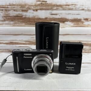 Panasonic Lumix DMC-ZS6 12MP Digital Camera | 12x Zoom | Black | w/ Accessories